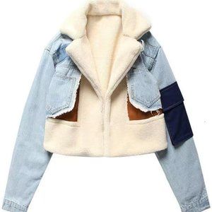 Denim Patchwork jacket